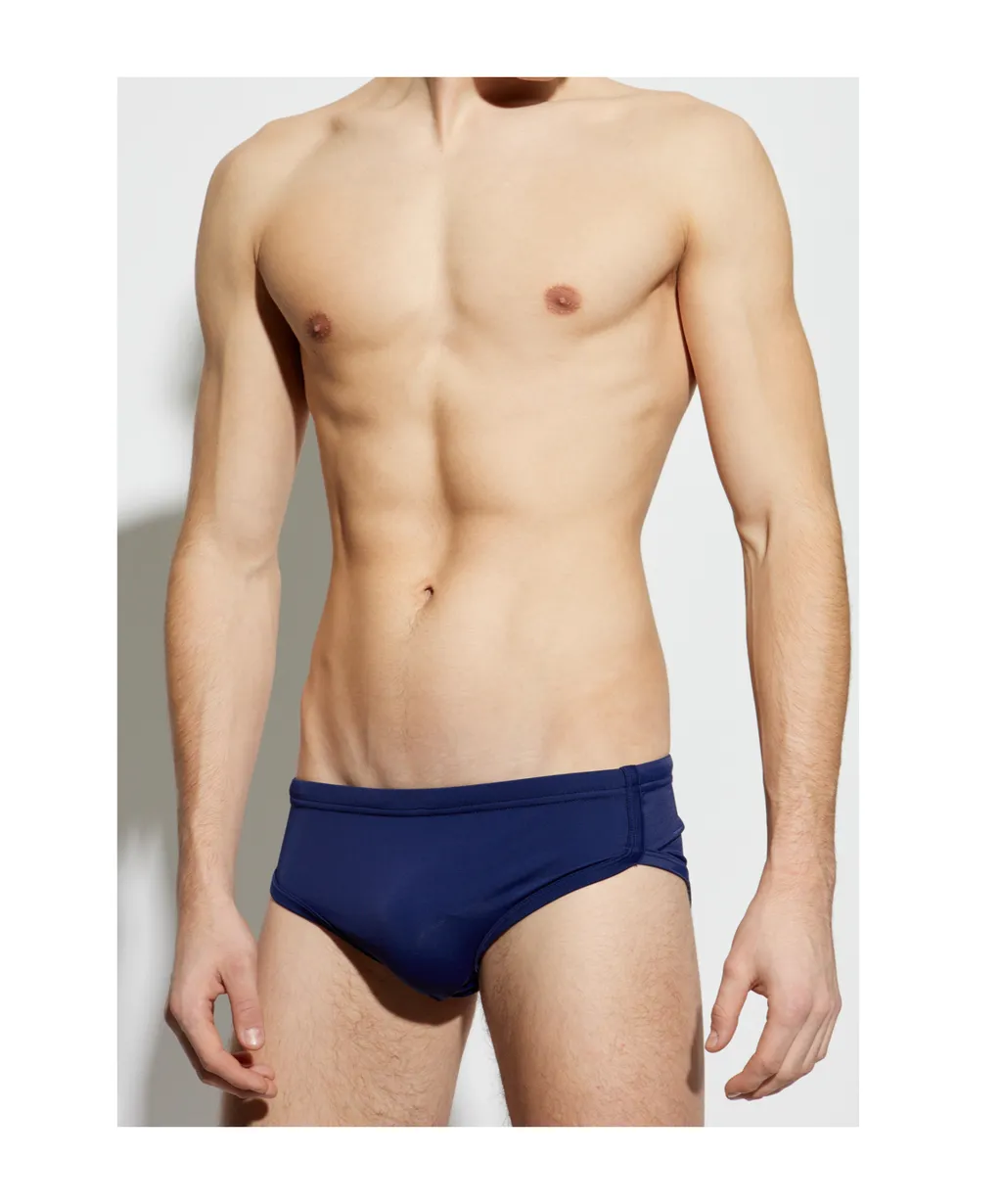 Elastic Waist Swimming Trunks