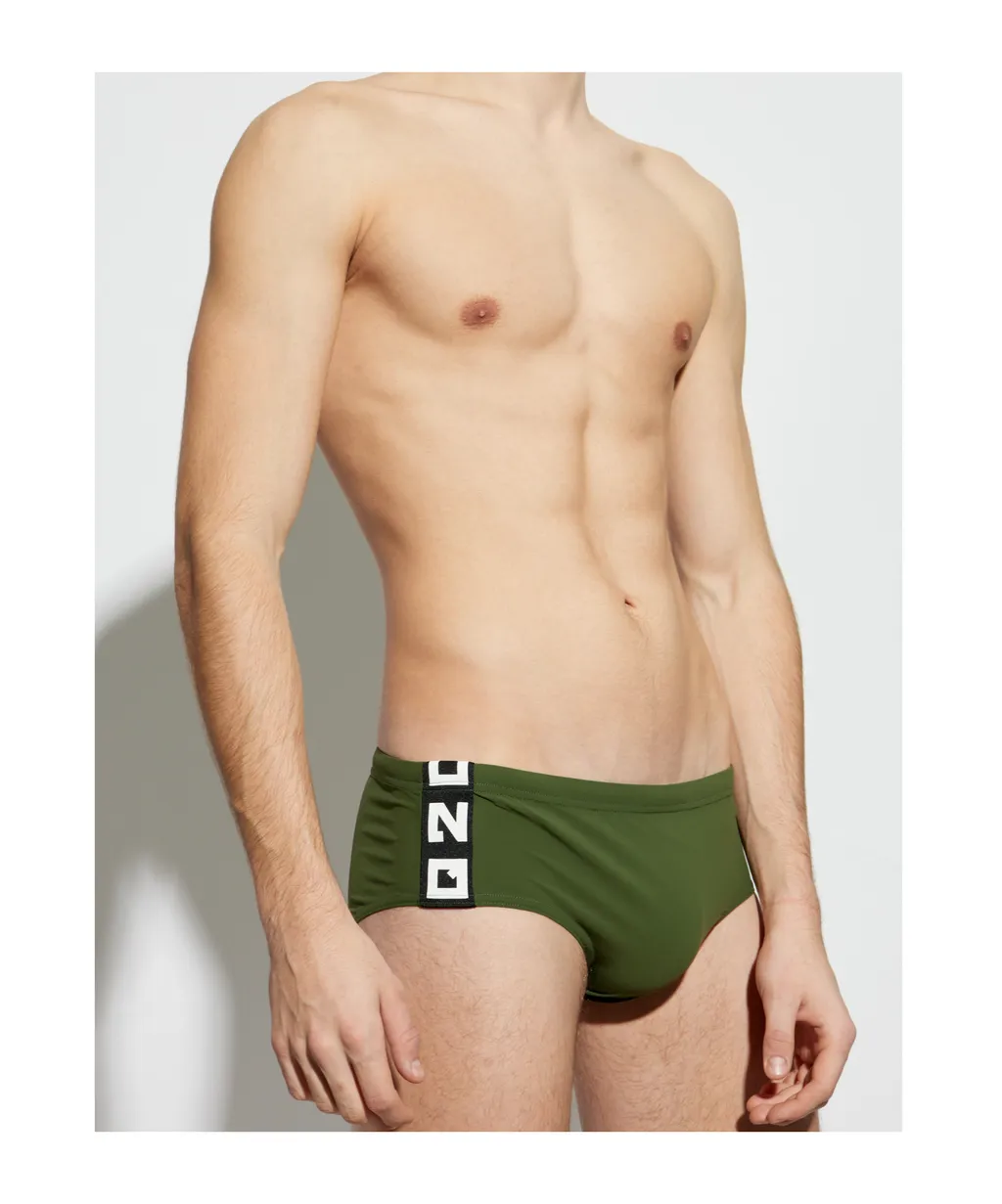 Elastic Waist Swimming Trunks