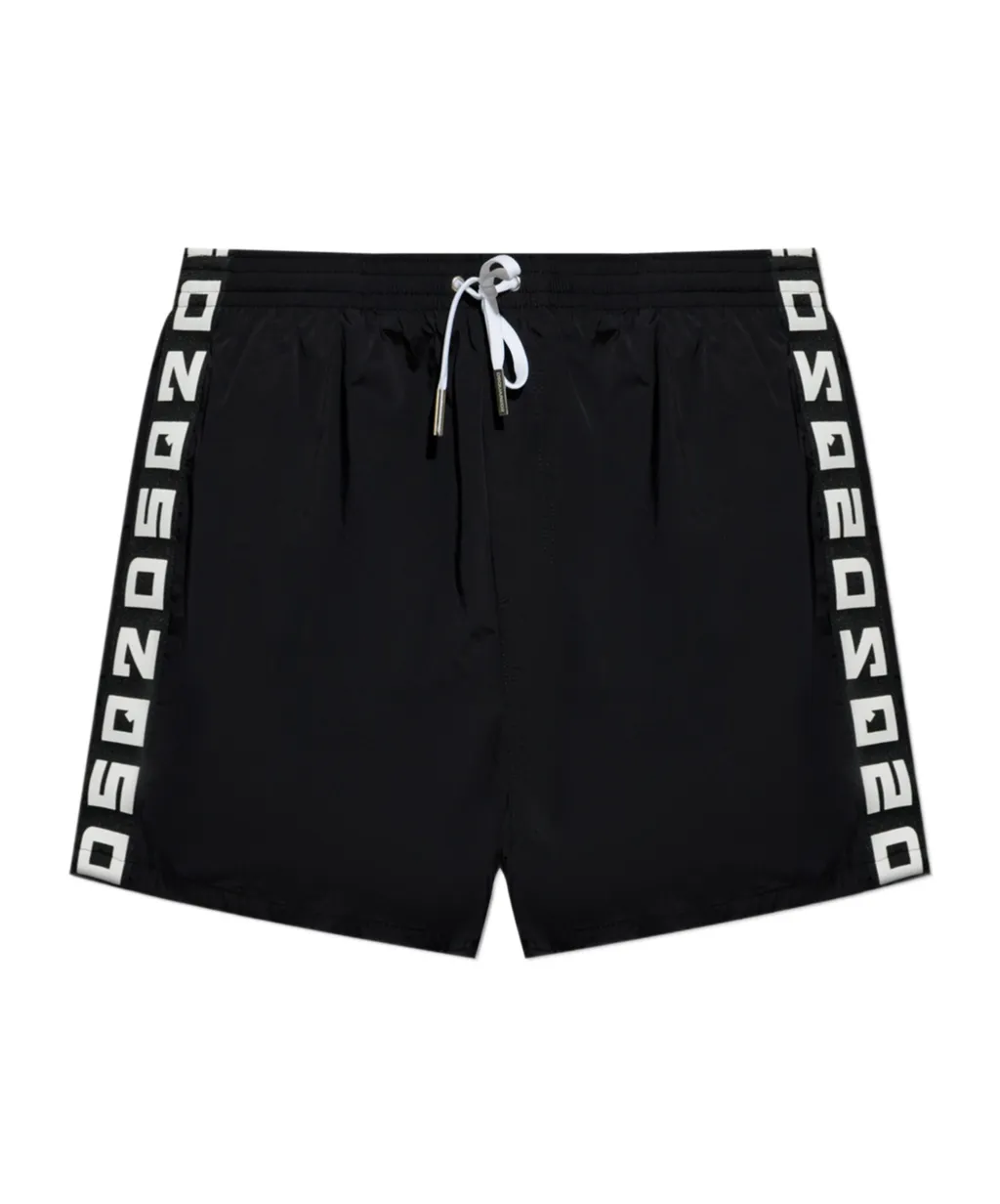 Elastic Waist Swimming Trunks