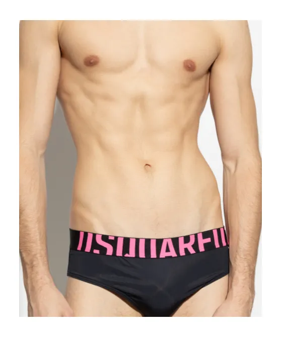 Elastic Waist Swimming Trunks