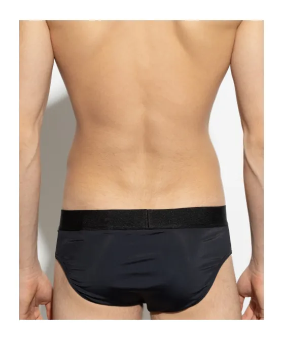 Elastic Waist Swimming Trunks