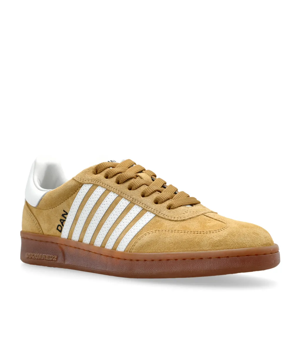 Striped Low-Top Sneakers
