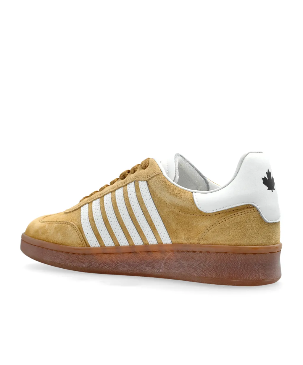 Striped Low-Top Sneakers