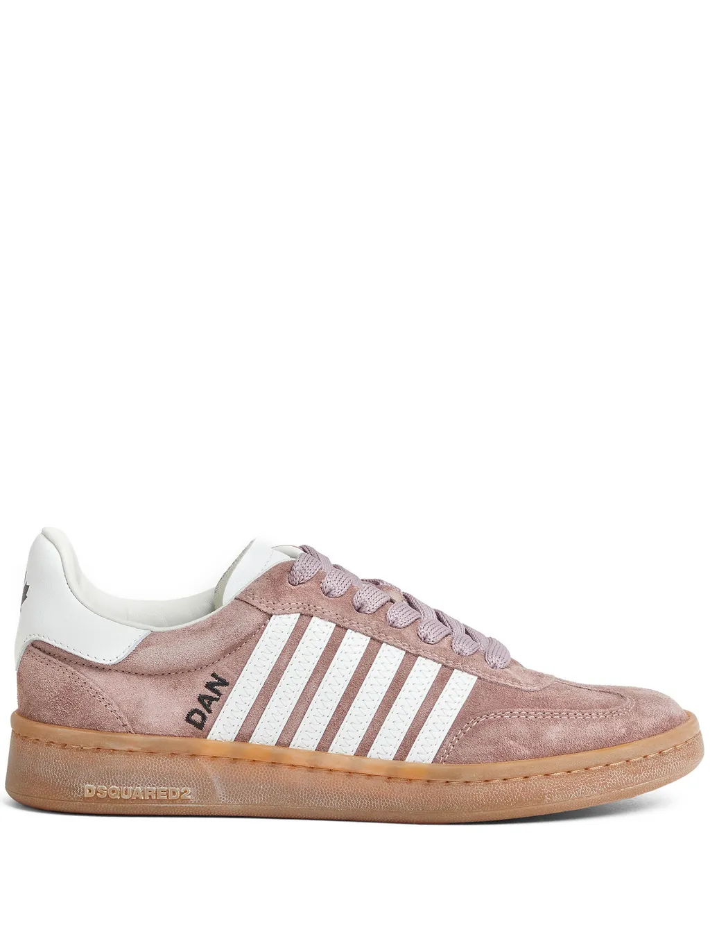 Striped Low-Top Sneakers