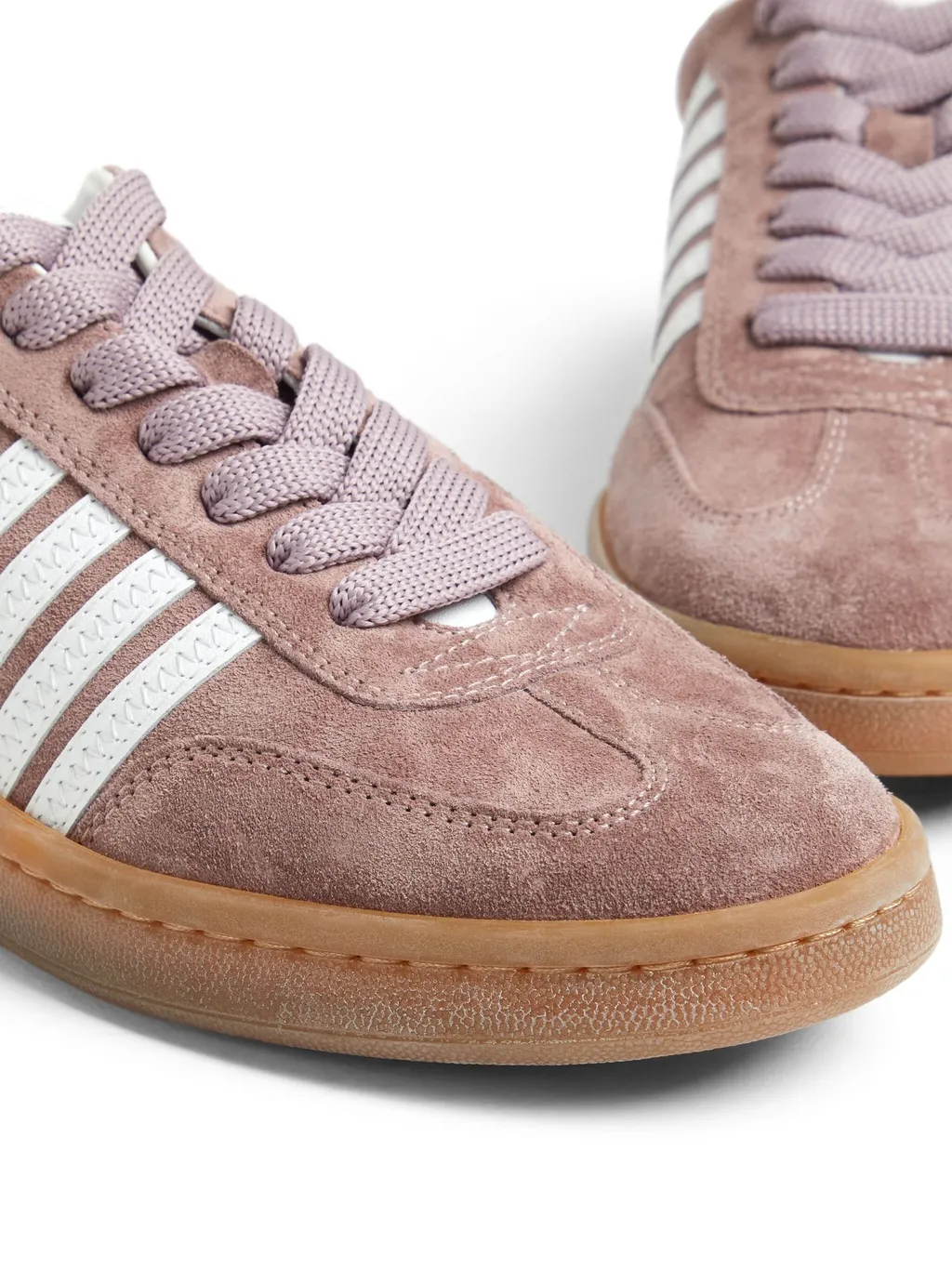 Striped Low-Top Sneakers