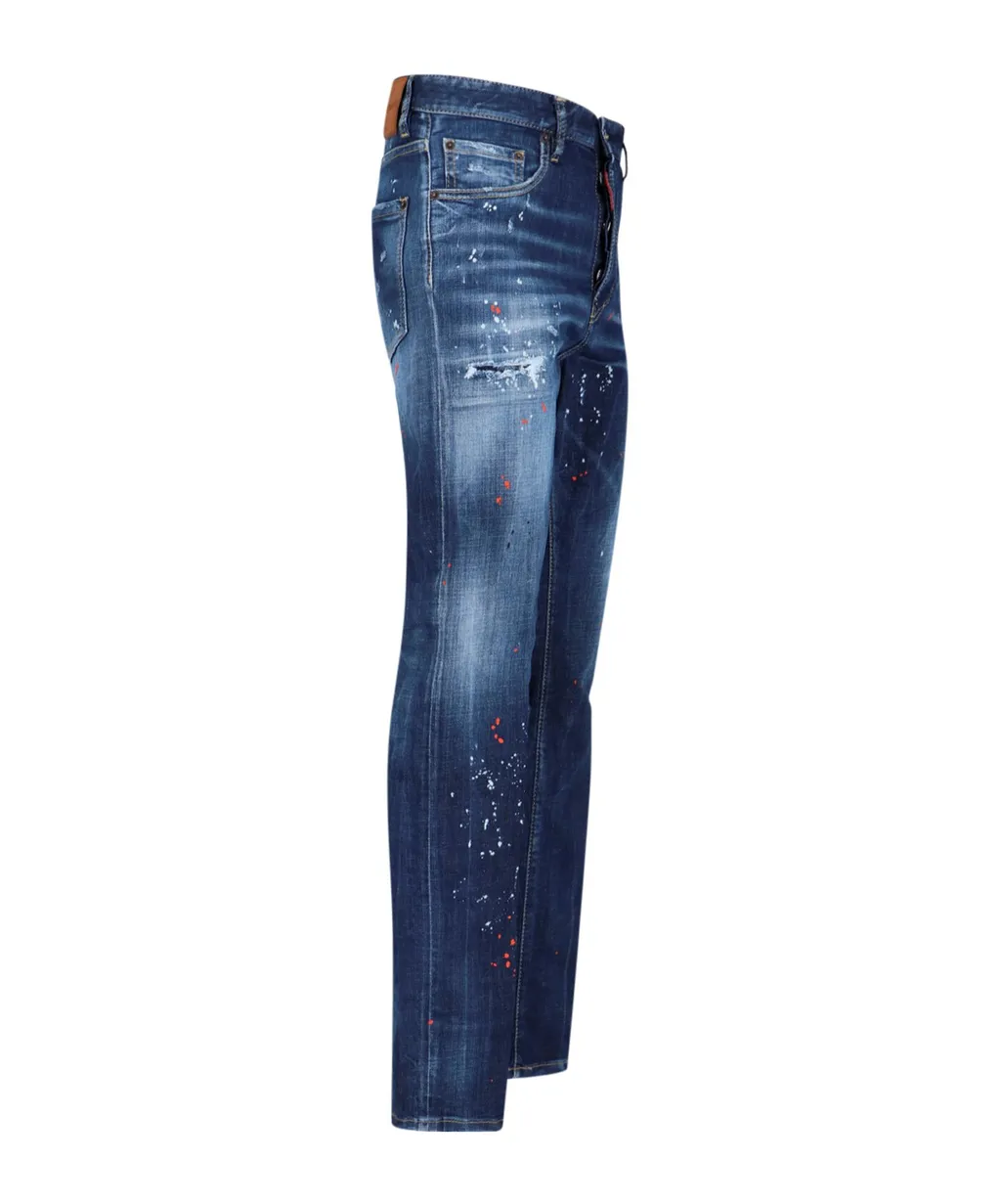 Distressed Slim Jeans