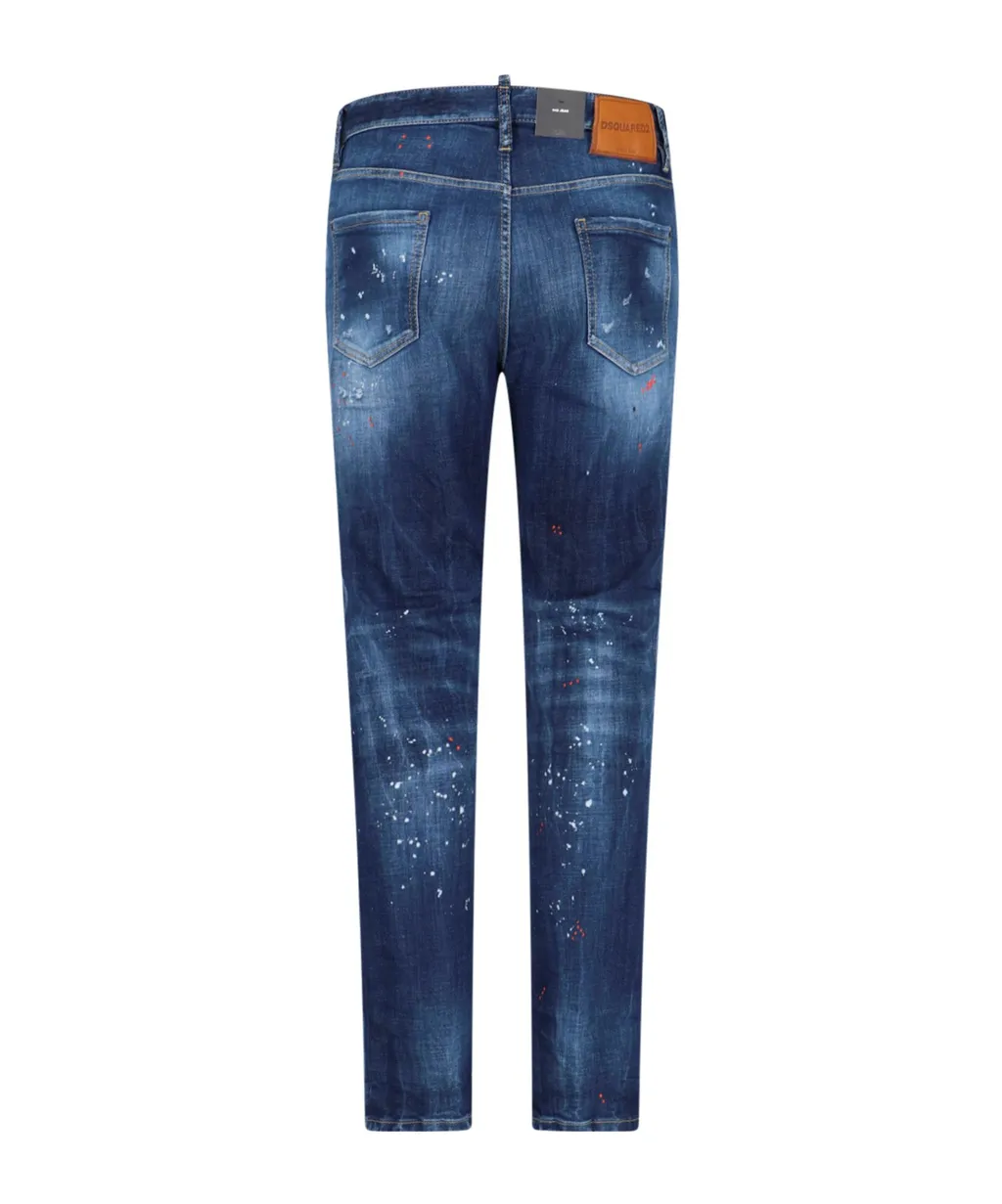 Distressed Slim Jeans