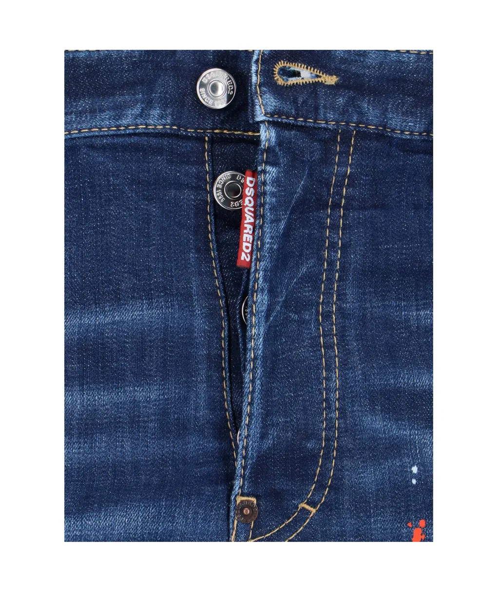 Distressed Slim Jeans