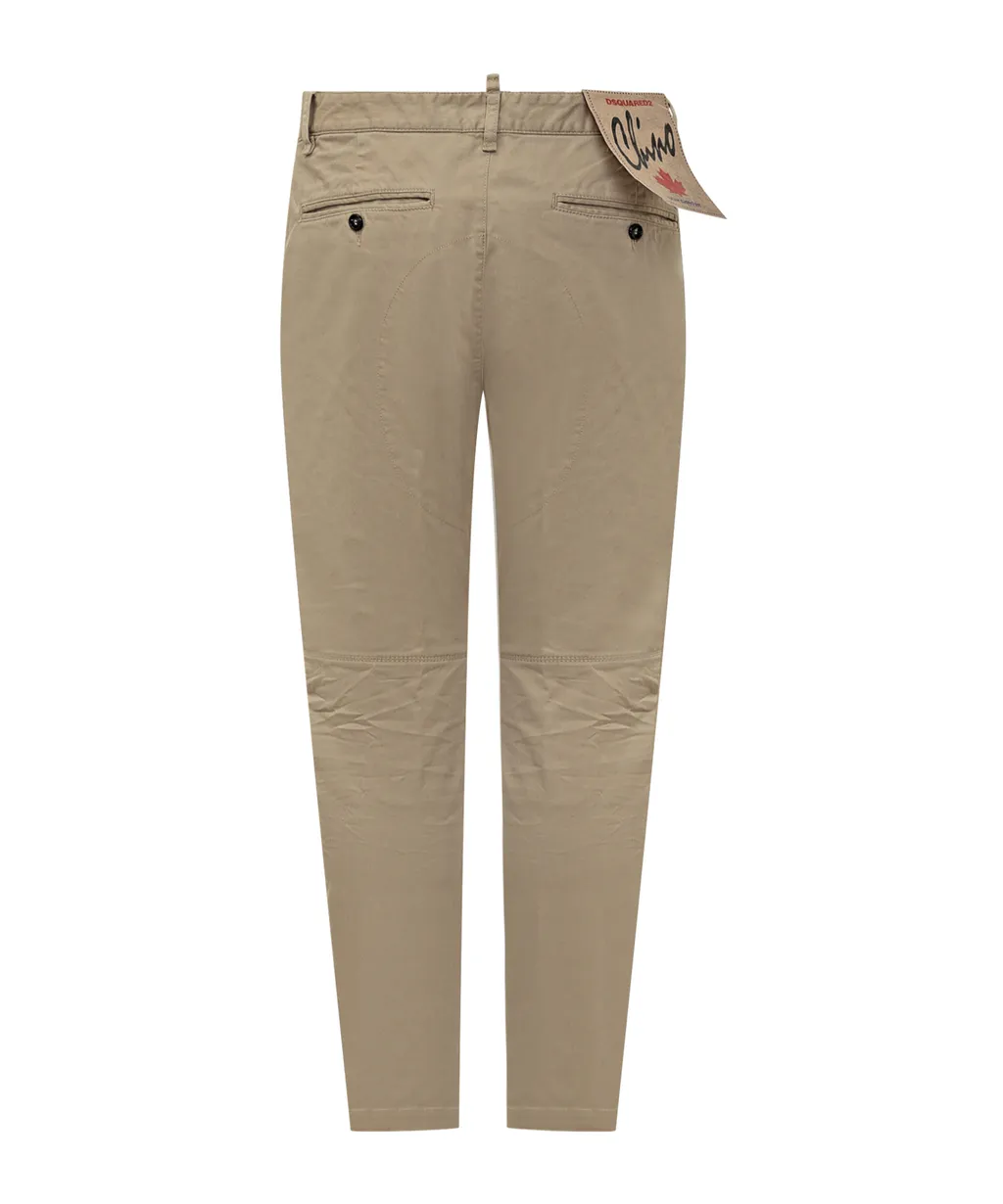 Belt-Loop Casual Pants