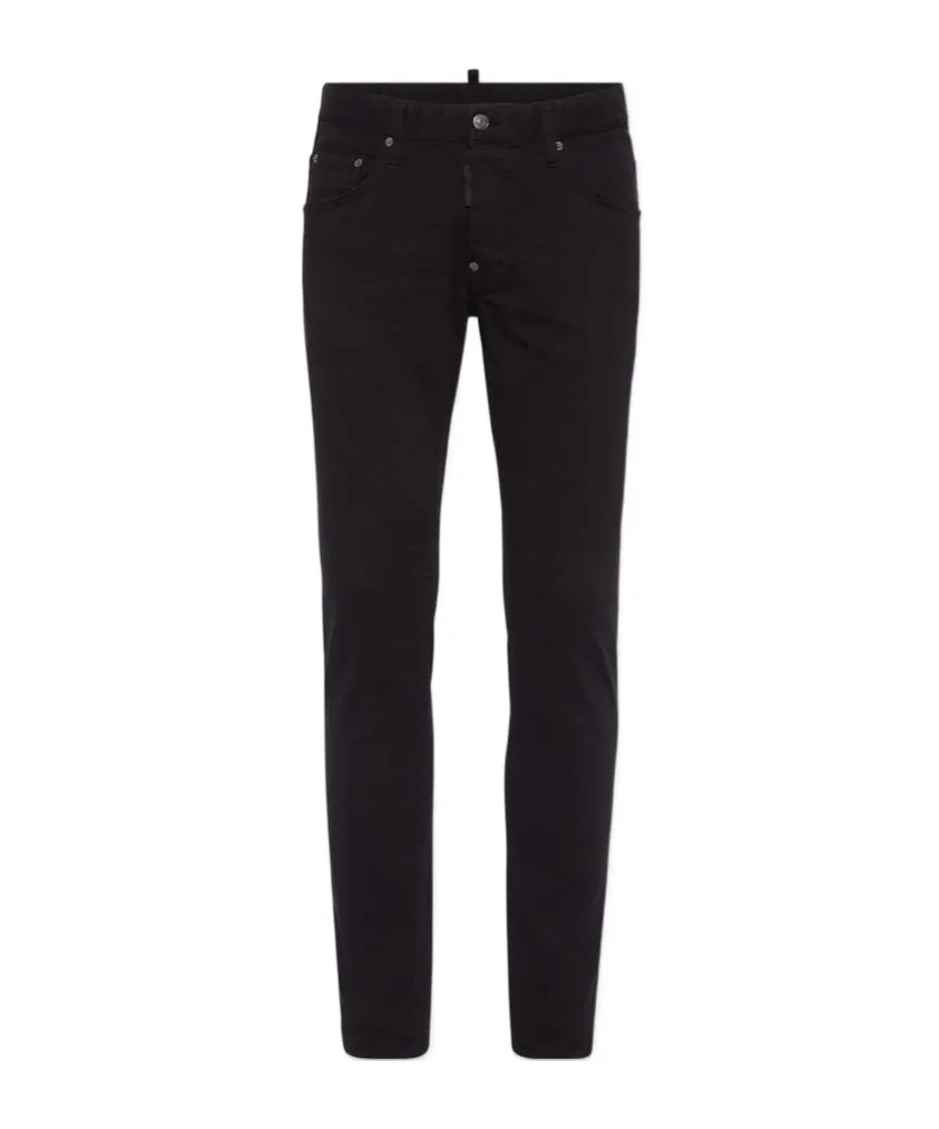 Skater Logo Patch Skinny Jeans