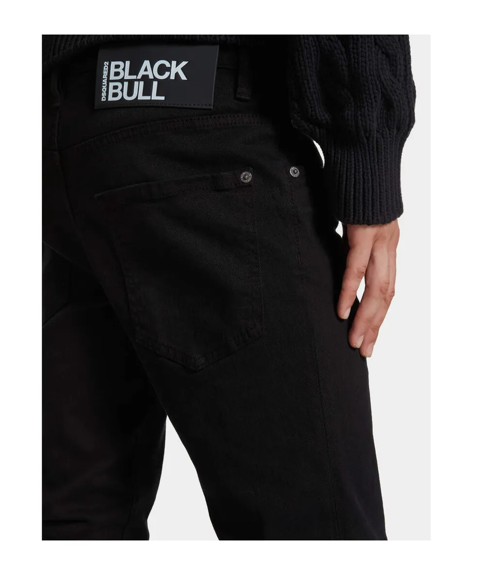Skater Logo Patch Skinny Jeans