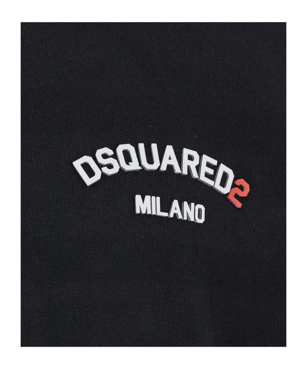 Logo-Printed Crewneck Sweatshirt