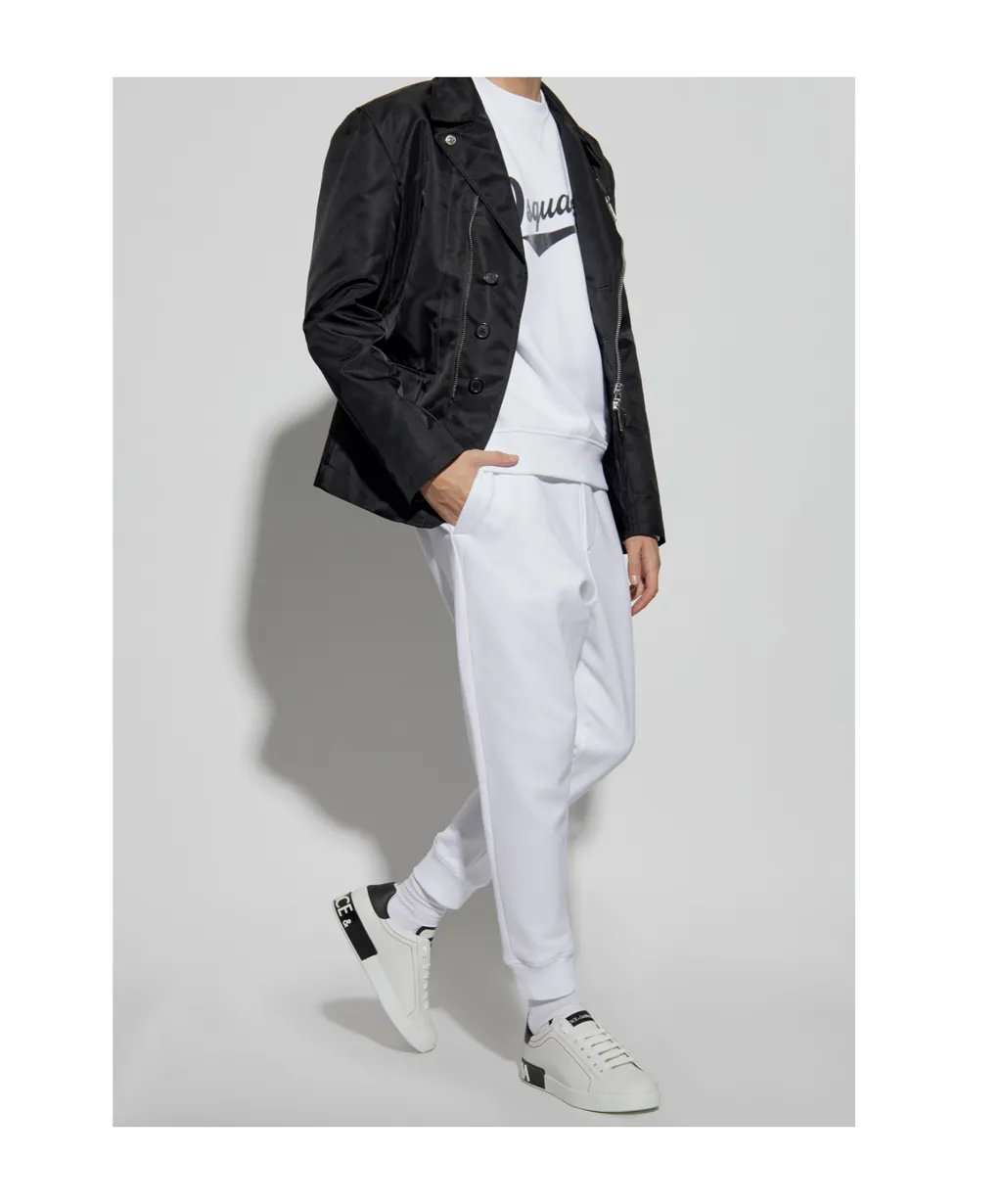 Logo Printed Tapered-Leg Sweatpants