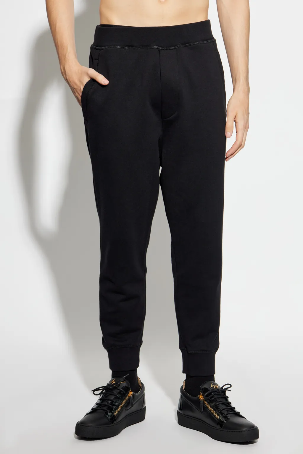 Logo Printed Tapered-Leg Sweatpants