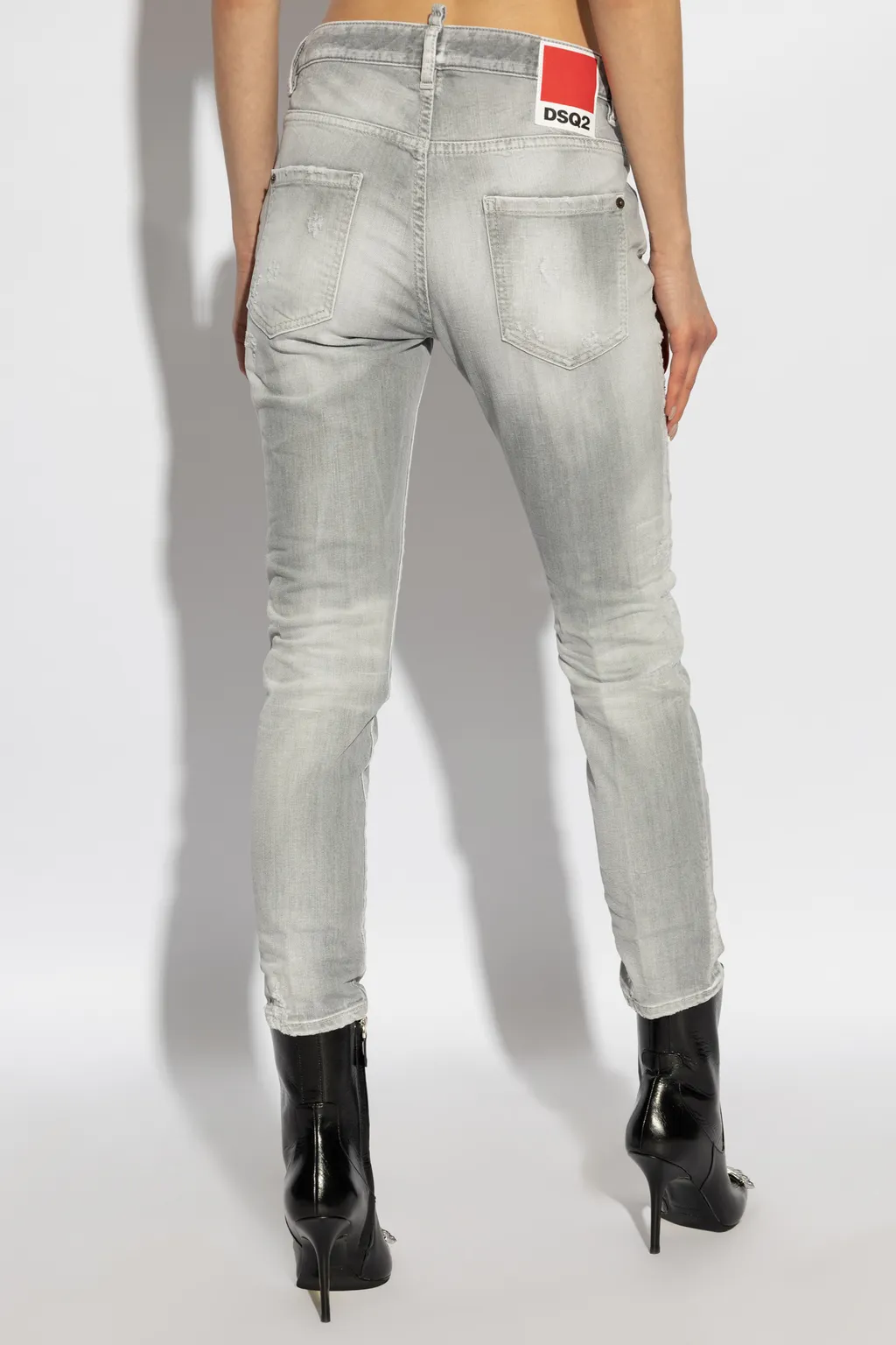 Jennifer Mid-Rise Distressed Jeans