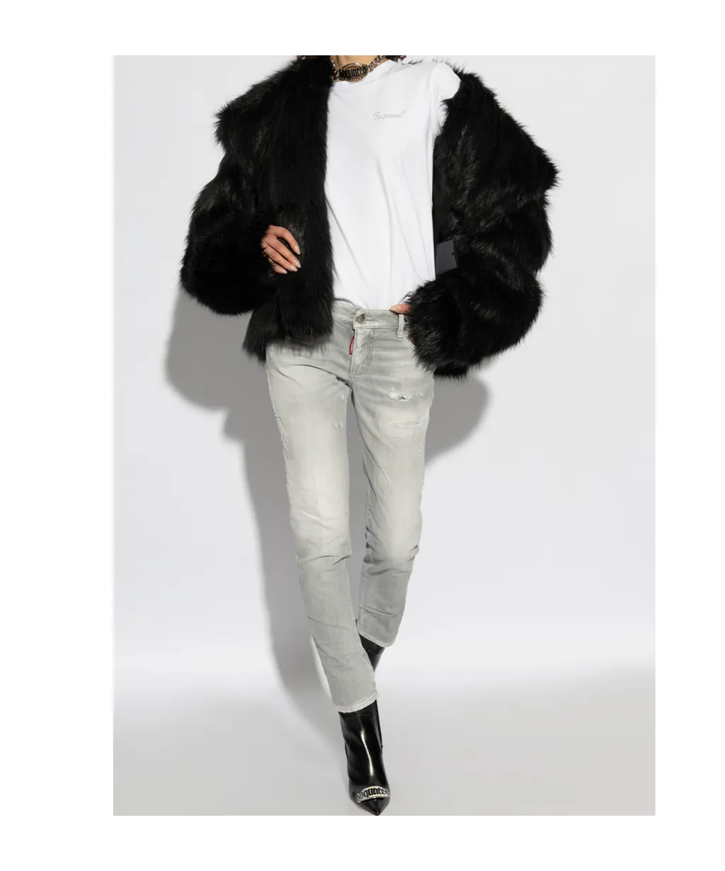 Jennifer Mid-Rise Distressed Jeans