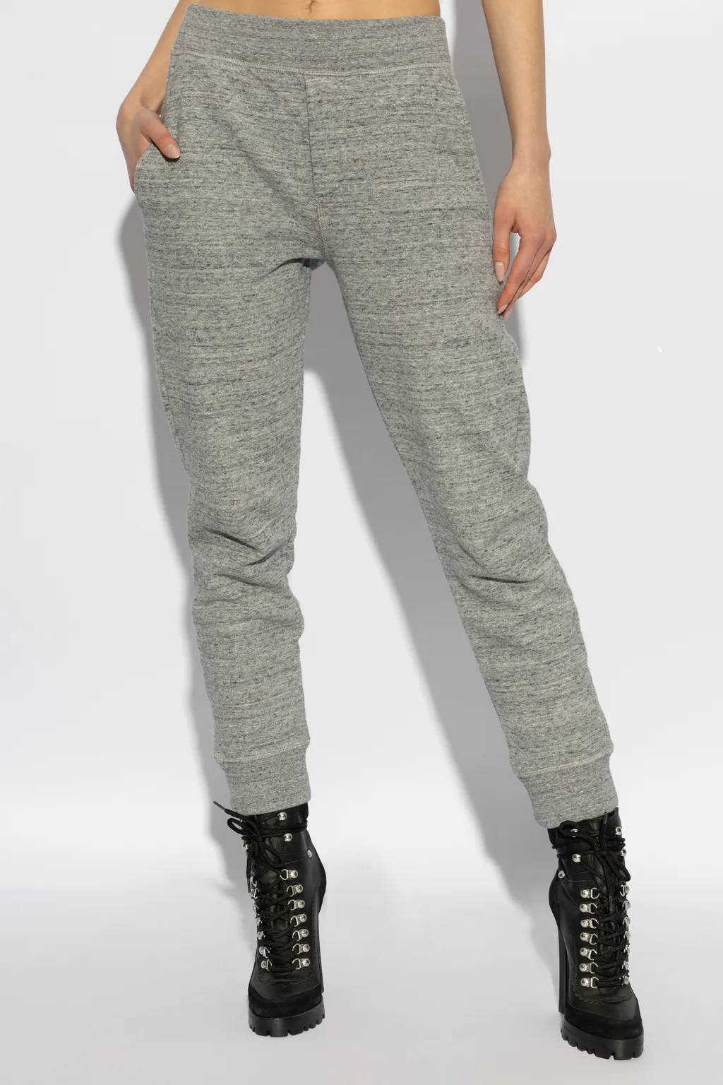 Dsquared2 Logo Embroidered Elastic Waist Sweatpants