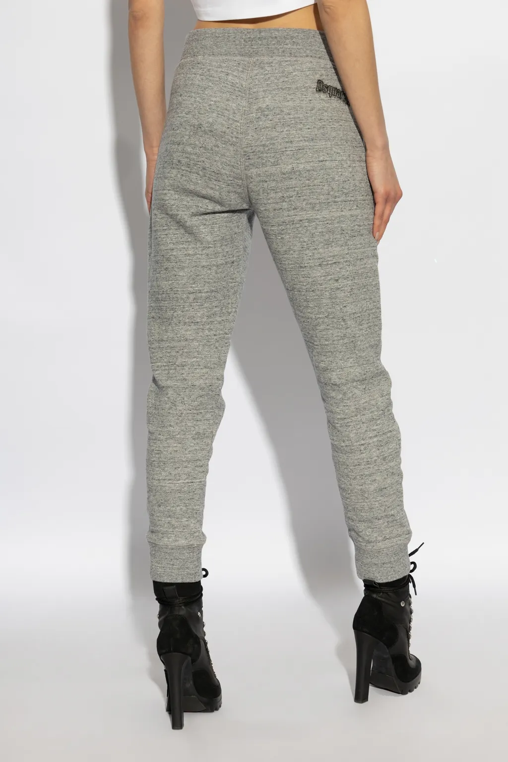 Dsquared2 Logo Embroidered Elastic Waist Sweatpants