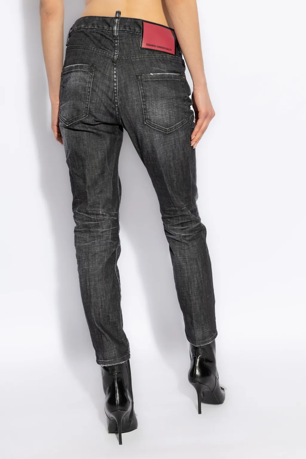 Cool Straight-Leg Distressed Jeans