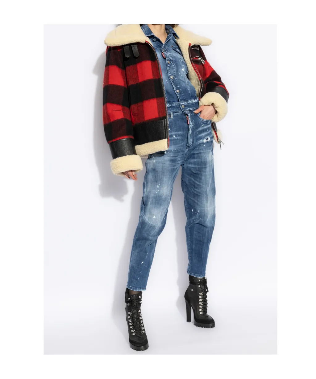 Distressed Denim Jacket
