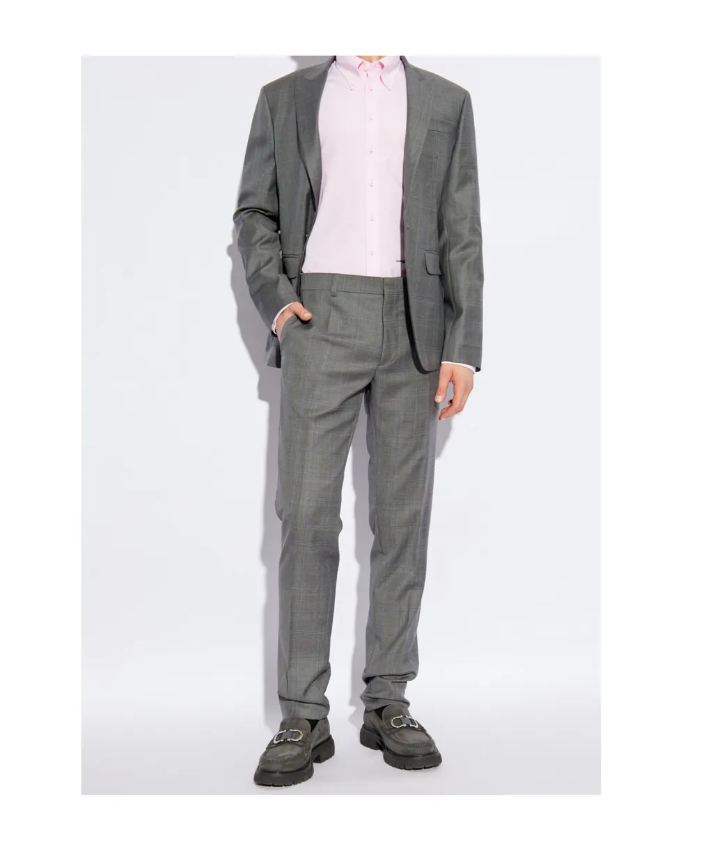 Single Breasted Two-Piece Tailored Suit