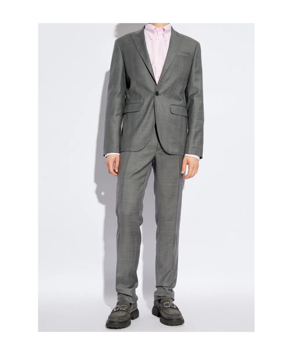Single Breasted Two-Piece Tailored Suit