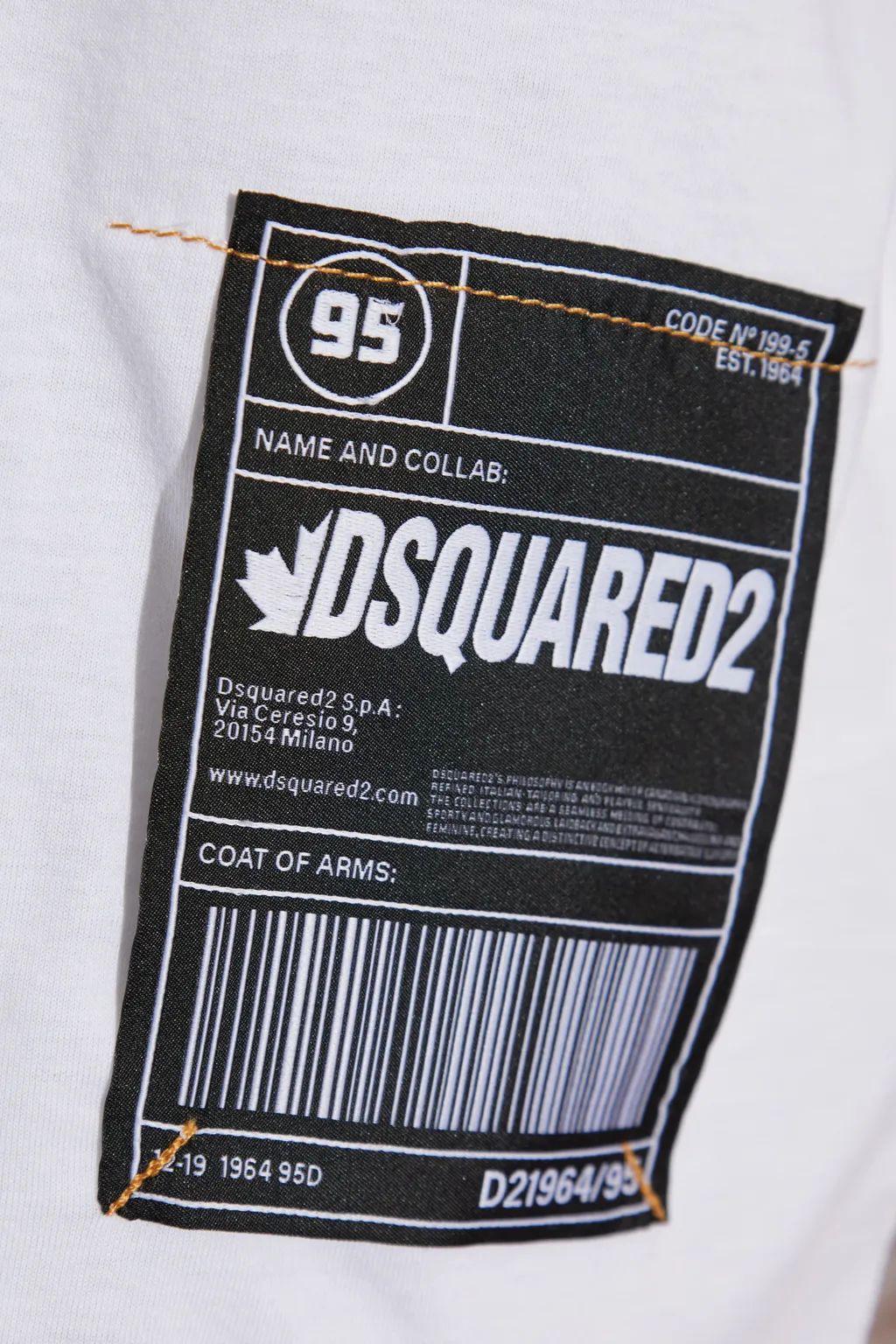 Logo Patch Crewneck T-Shirt