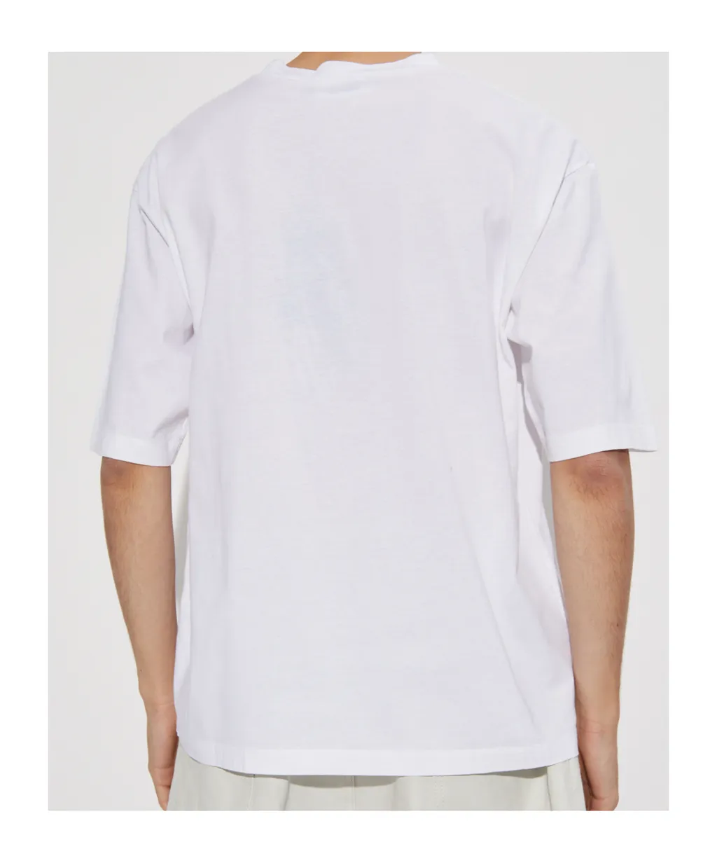 Logo Patch Crewneck T-Shirt