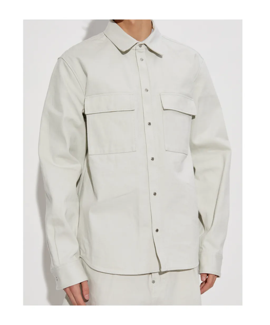 Long Sleeved Press-Stud Shirt