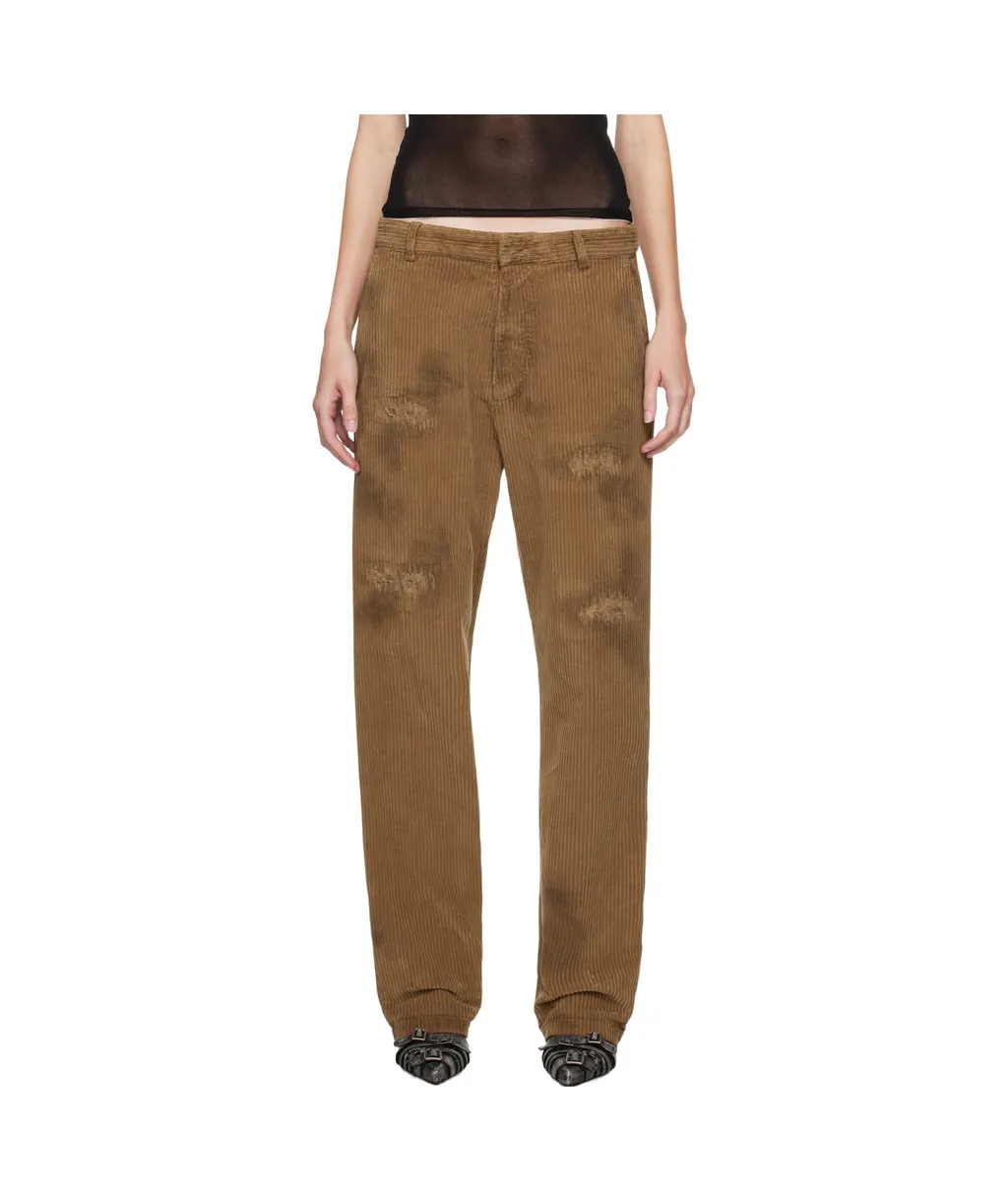 Belt-Loop Casual Pants