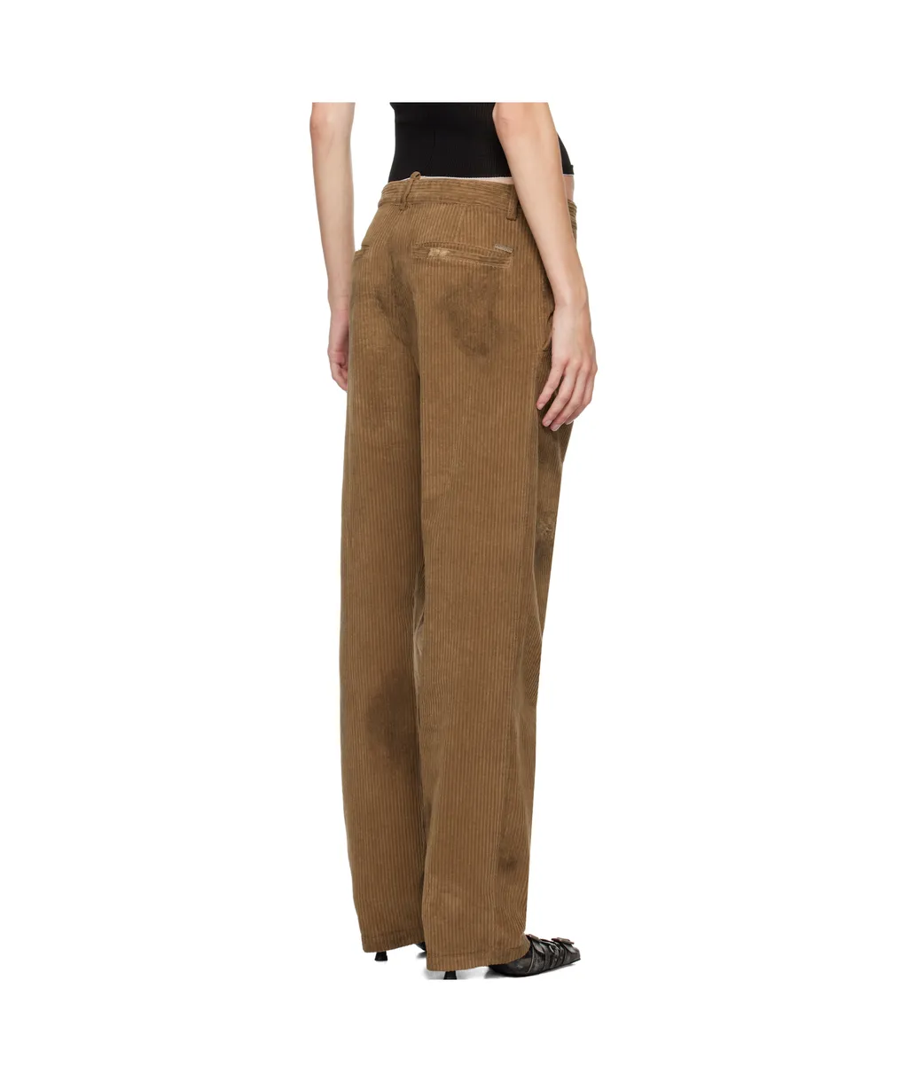 Belt-Loop Casual Pants
