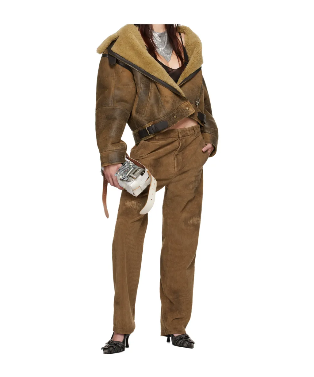 Belt-Loop Casual Pants