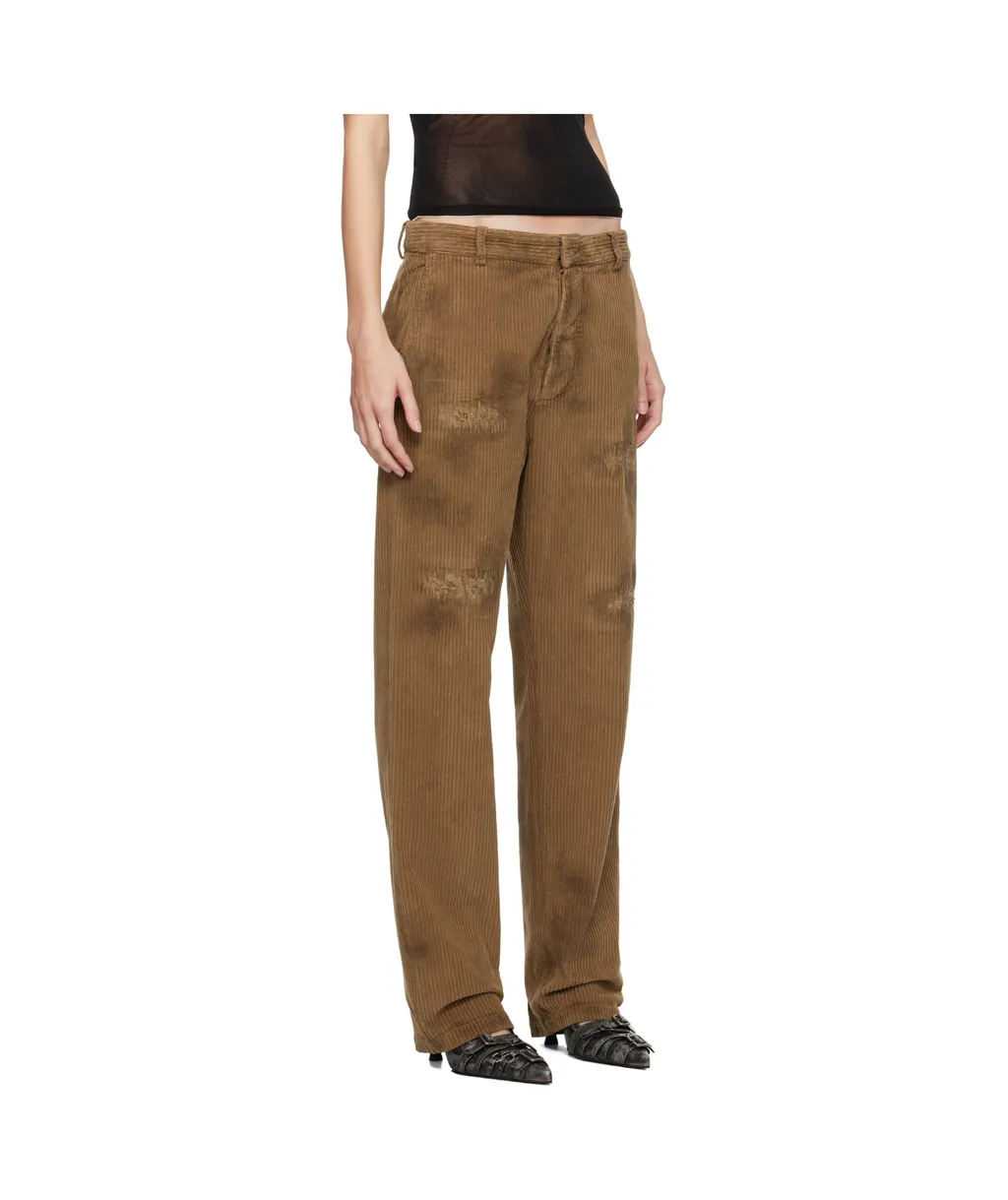 Belt-Loop Casual Pants