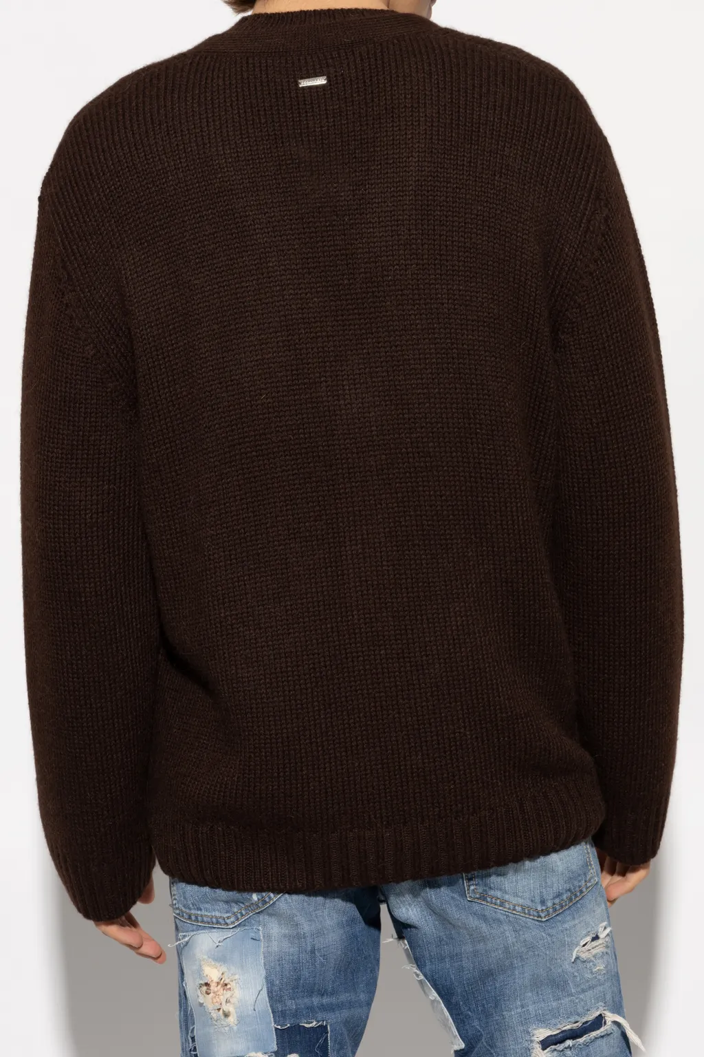 Long-Sleeved Button-Up Cardigan