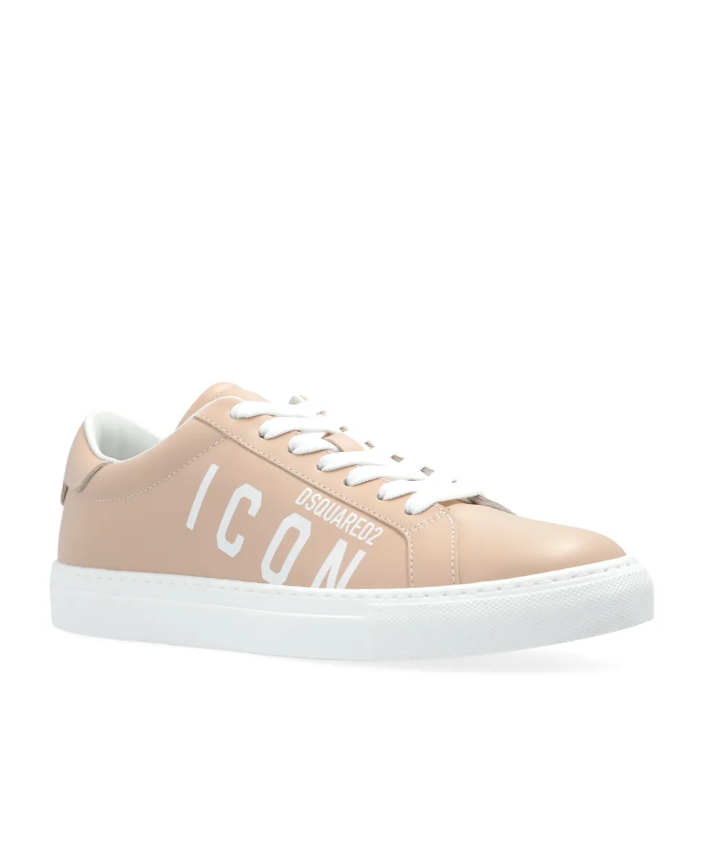 Dsquared2 Logo Embossed Boxer Sneakers