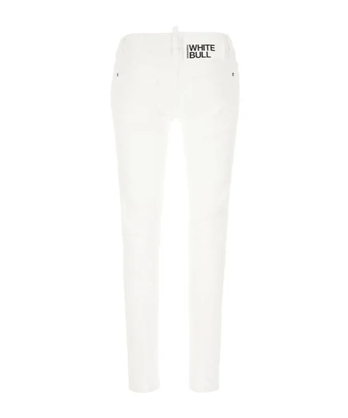 Jennifer Logo-Patch Skinny Jeans