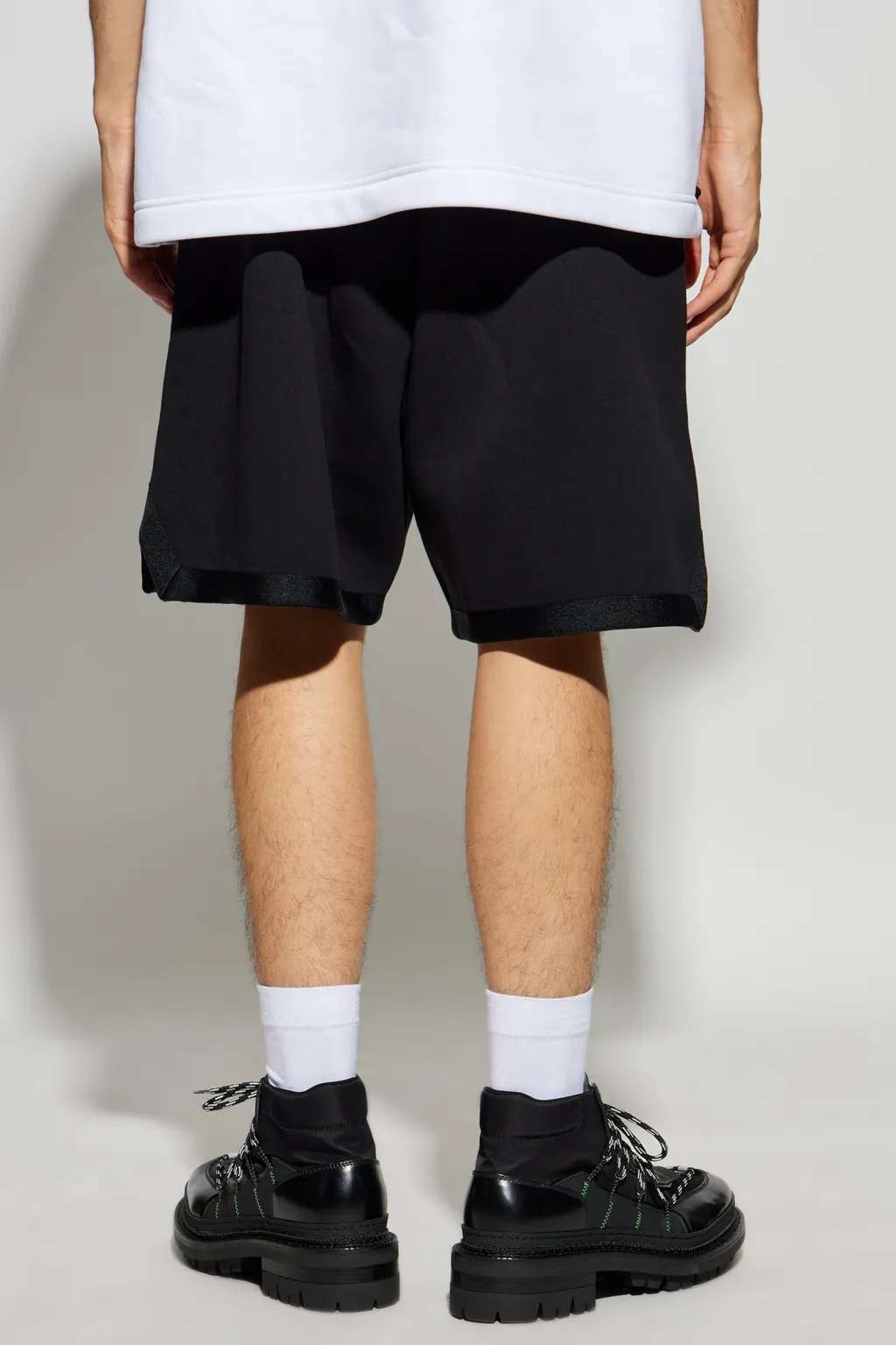 Logo Detailed Elasticated Track Shorts