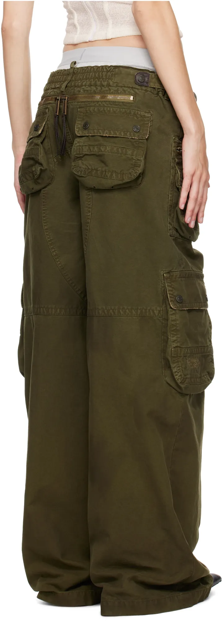 Straight-Leg Cargo Pants
