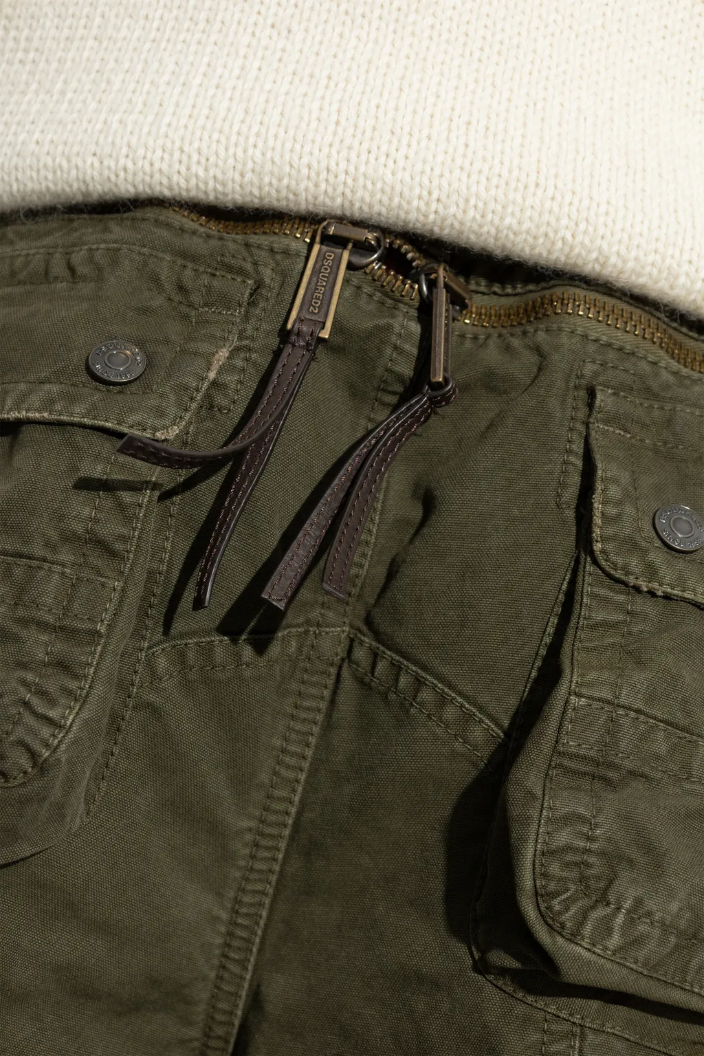 Straight-Leg Cargo Pants