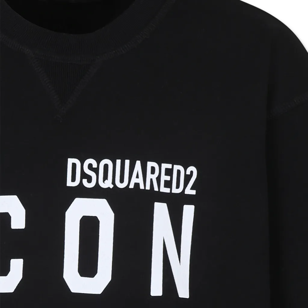 Icon Printed Crewneck Sweatshirt