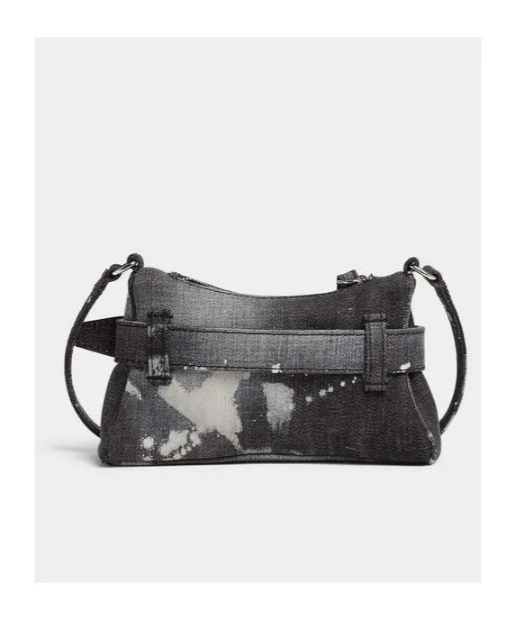Gothic Zipped Mini Crossbody Bag