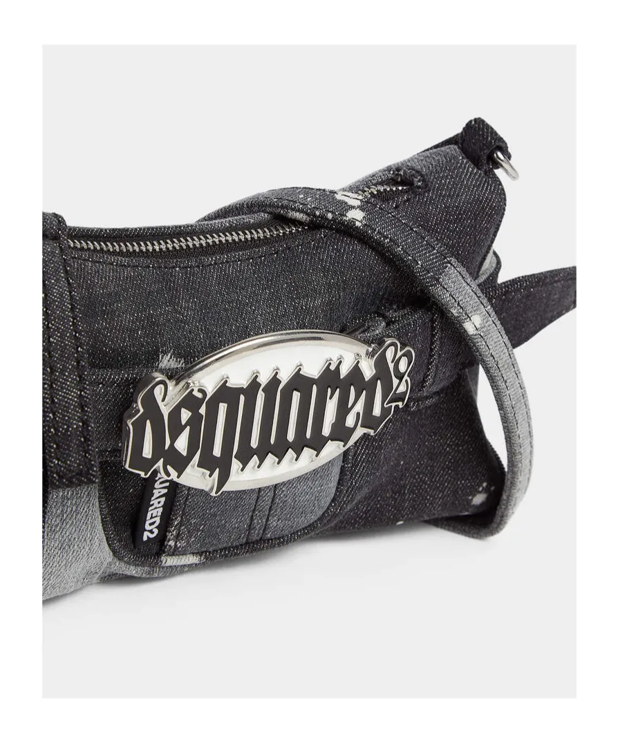 Gothic Zipped Mini Crossbody Bag