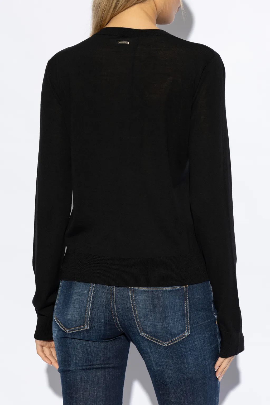 Embellished Crewneck Cardigan