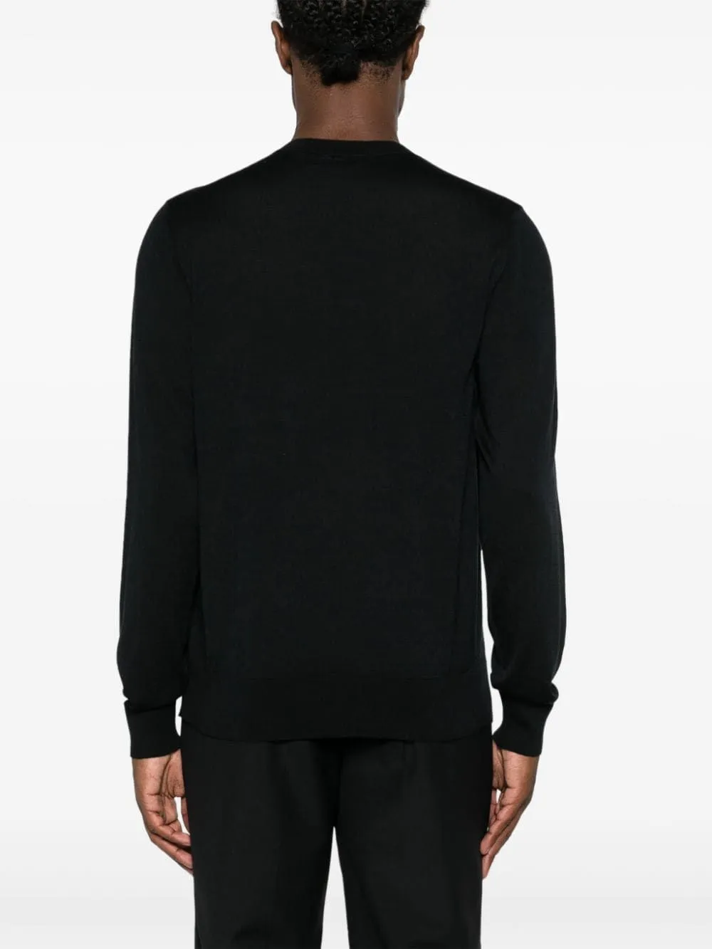 Logo Plaque Crewneck Jumper
