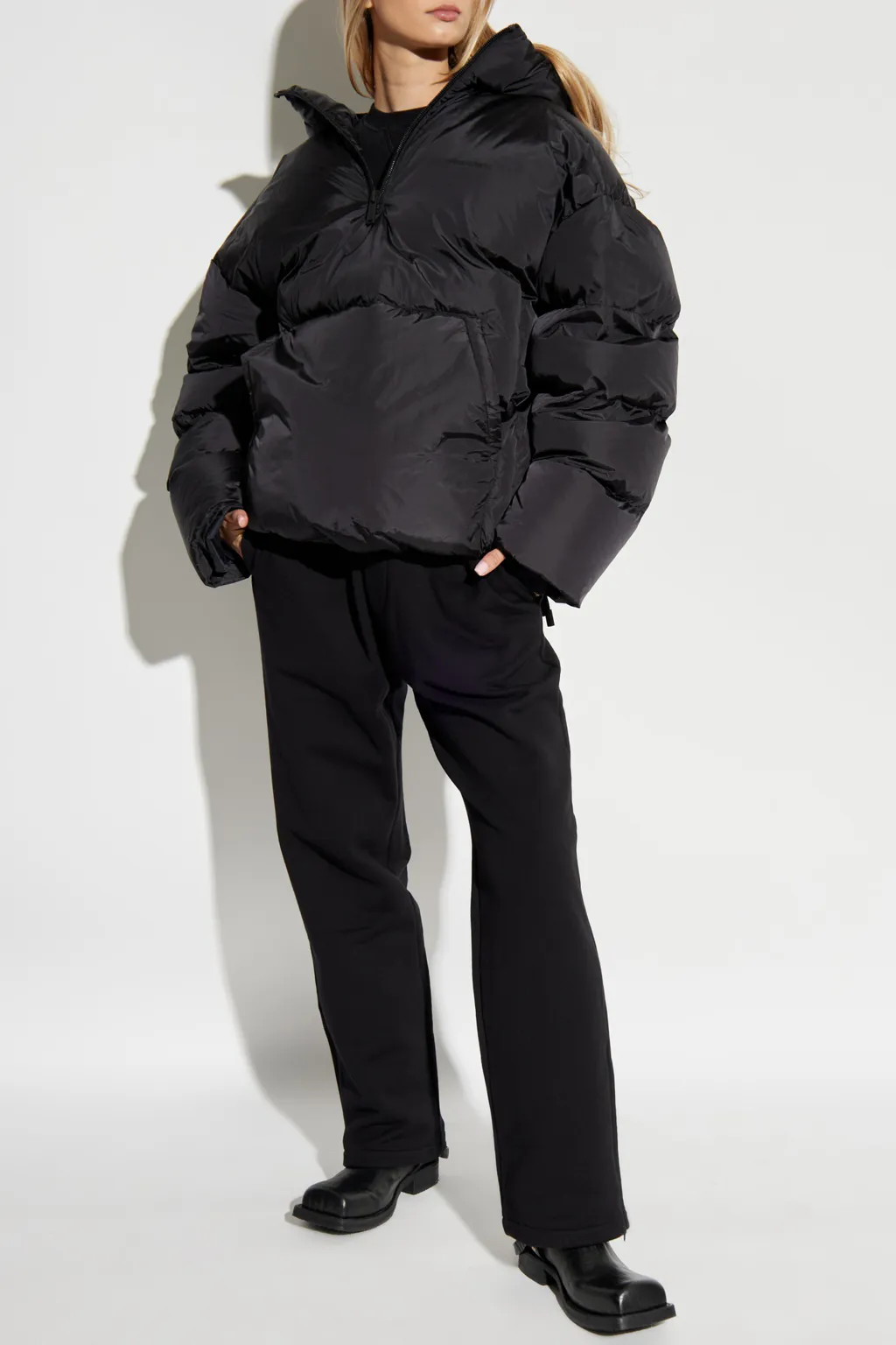 Half-Zipped Down Jacket