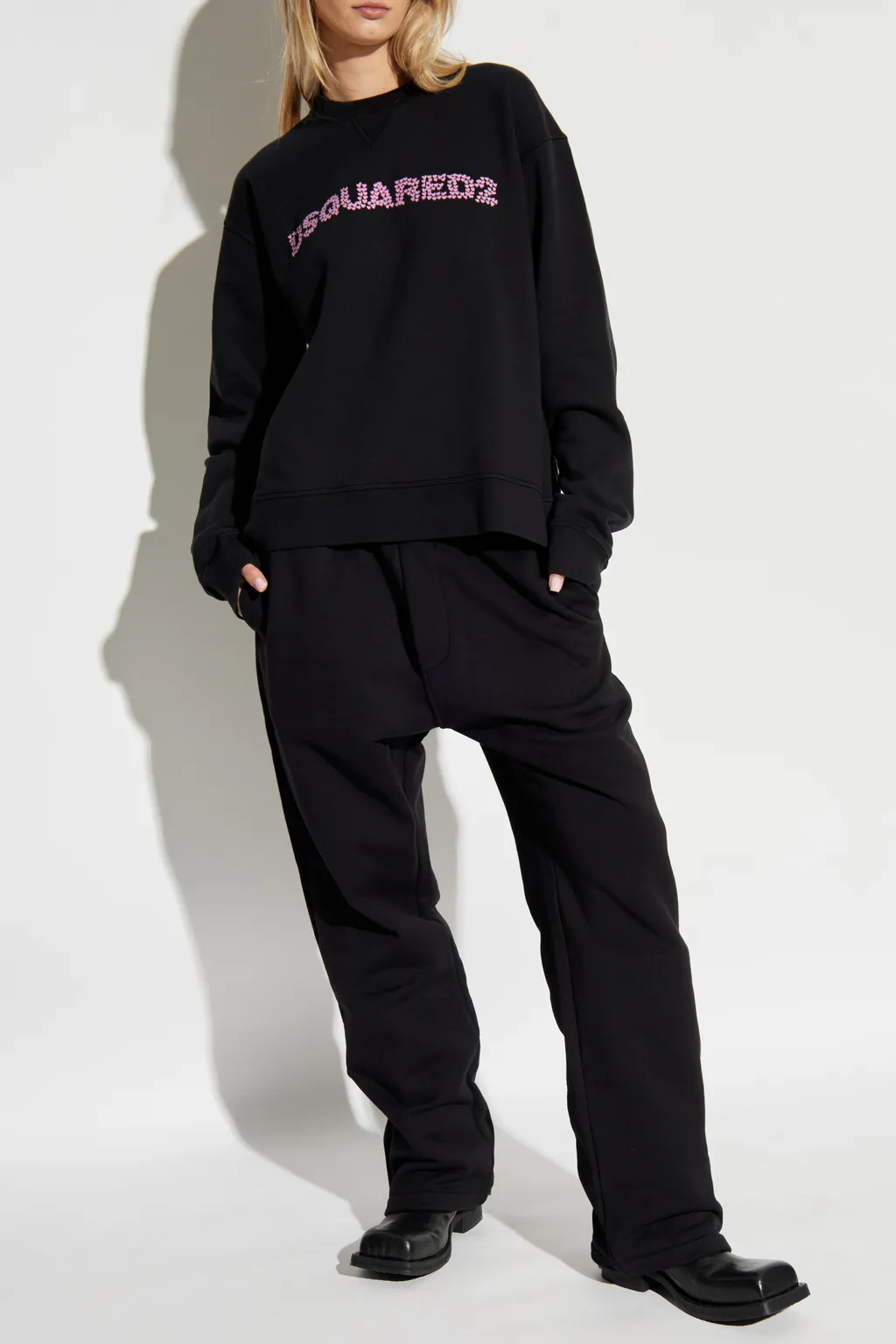 Brushed Fleece Logo Cool-Fit Sweatshirt