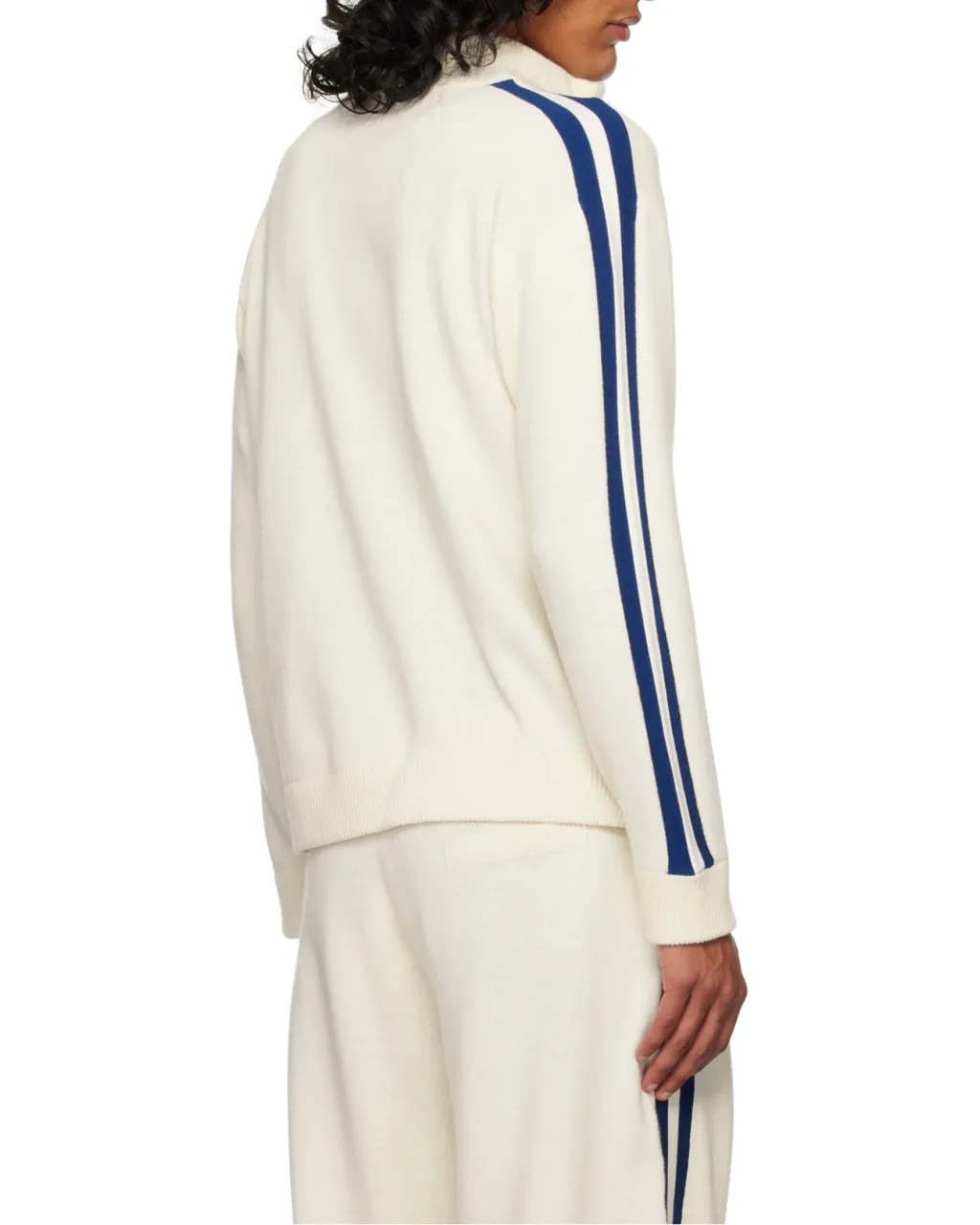Zipped Knitted Pullover