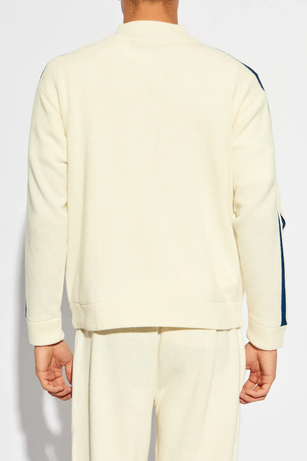Zipped Knitted Pullover