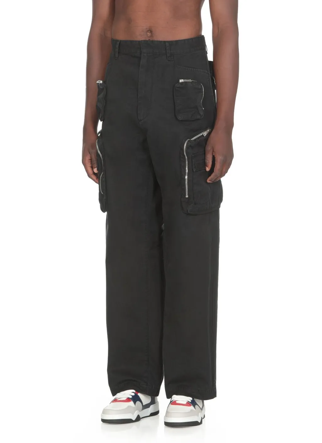 Fisherman Straight-Leg Cargo Pants