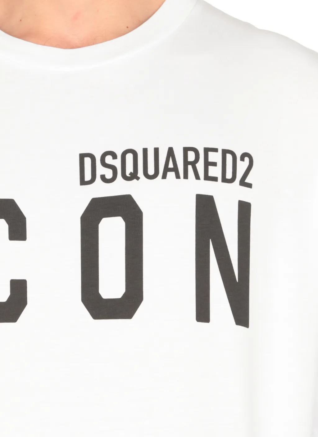 Icon Logo Printed Crewneck T-Shirt